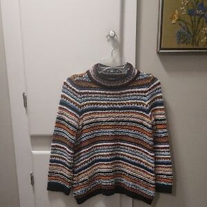 LOFT Multicolor Knit Sweater